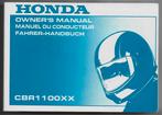 Honda CBR1100 XX owner manual (7432z), Ophalen of Verzenden, Honda