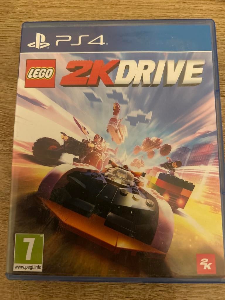 Lego 2K Drive PS4, Gebruikt, Racen en Vliegen, 2 spelers, Ophalen of Verzenden