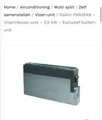 Daikin FNA35A2VEB9 vloer inbouwunit, Ophalen of Verzenden, Nieuw