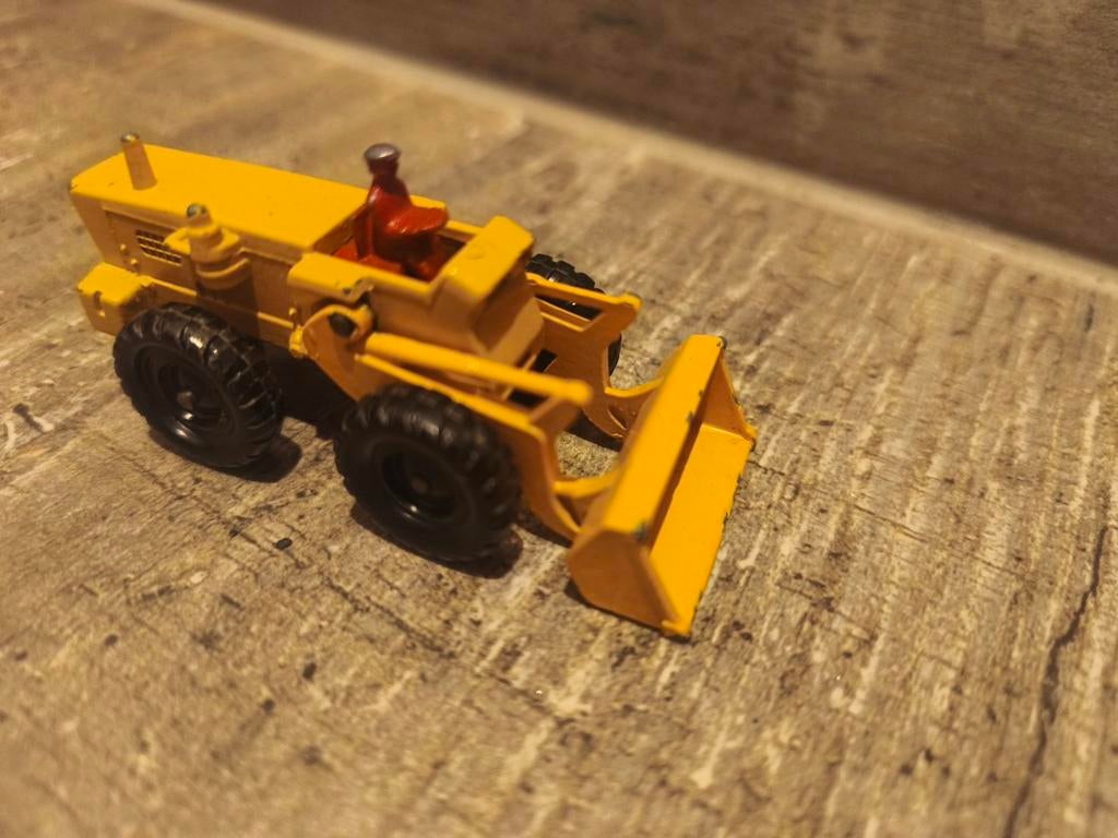 Matchbox 43 Aveling-Barford Tractor Shovel, Ophalen of Verzenden, Tractor of Landbouw