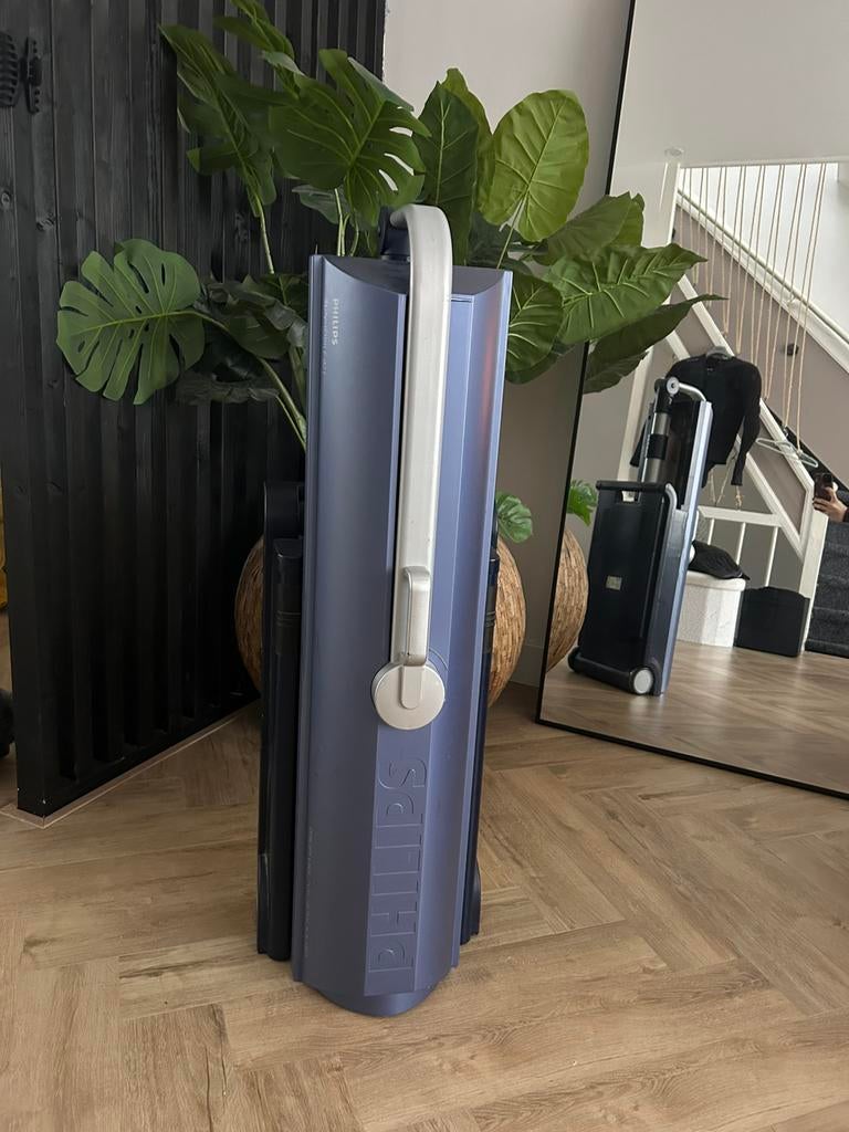 Philips opklapbare zonnebank, Witgoed en Apparatuur, Zonnebanken en Gezichtsbruiners, Ophalen, Gebruikt, Zonnebank enkelzijdig