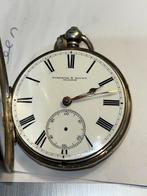 Zilver horloge, Sieraden, Tassen en Uiterlijk, Horloges | Antiek, Ophalen of Verzenden, Zilver, Overige merken, Verguld