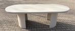 Massief Houten Eettafel Deens Ovaal 240 cm Sand Nieuw, Huis en Inrichting, Tafels | Eettafels, Ophalen, 100 tot 150 cm, Ovaal
