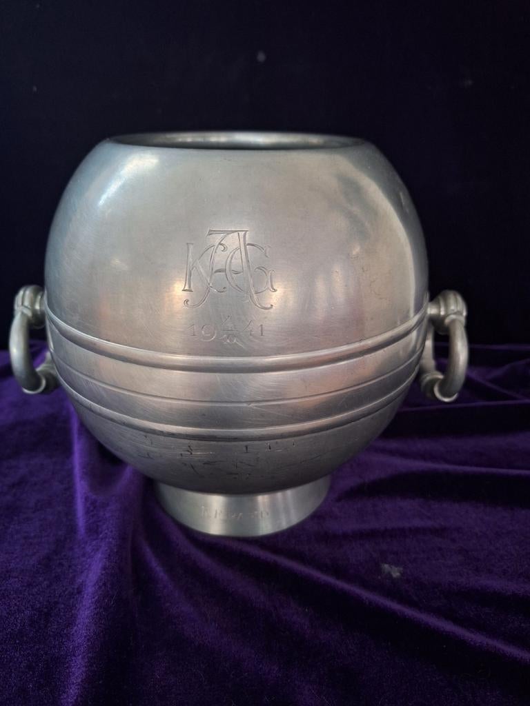 Art deco Wijnkoeler GAB tin 1936 Zweden, Ophalen of Verzenden