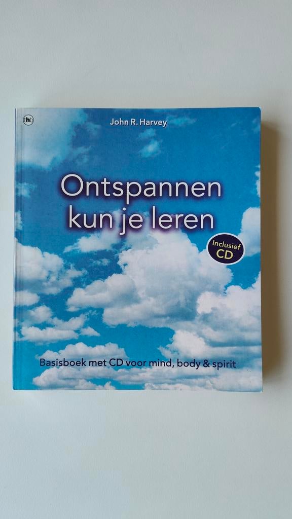 Boek Ontspannen kun je leren met CD ontspanningstechnieken, Ophalen of Verzenden, Zo goed als nieuw, John R. Harvey