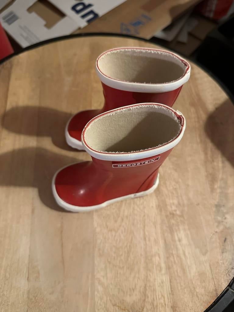 Bergstein laarsjes maat 20 rood, Kinderen en Baby's, Ophalen, Gebruikt, Jongetje of Meisje