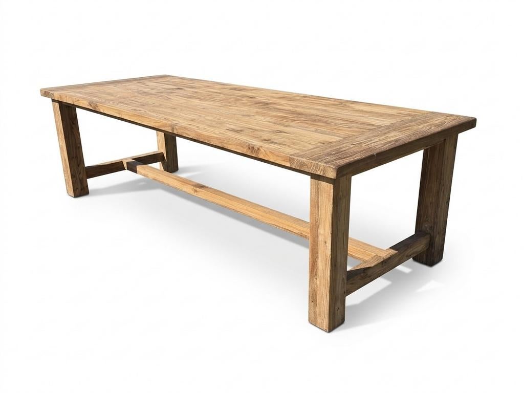 Massief teakhouten tuintafel 300x110 cm, Ophalen of Verzenden