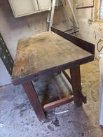 Houten werkbank stevig en degelijk, Ophalen, Gebruikt