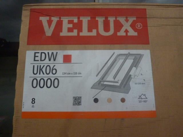 Nieuwe Velux EDW UK06 gootstuk / geprofileerde dakbedekking, Huis en Inrichting, Ophalen, Nieuw, 100 tot 150 cm, 100 tot 150 cm