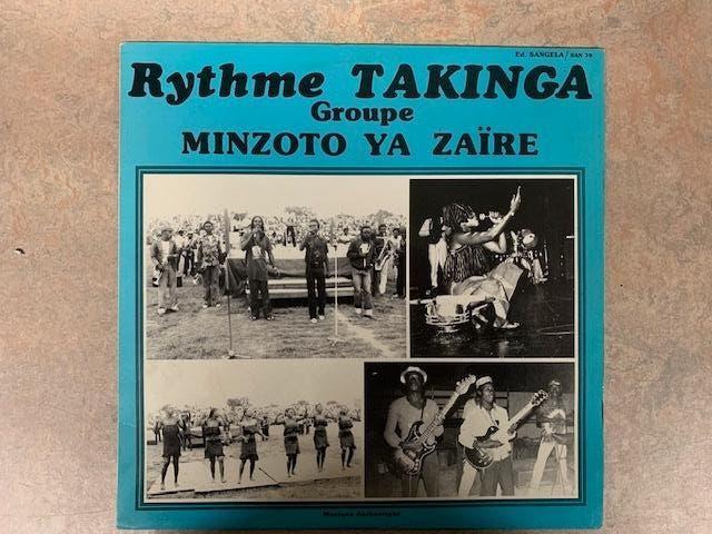 LP wereldmuziek Rythme Takinga Groupe - Minzoto ya Zaïre, Ophalen of Verzenden, Zo goed als nieuw, 12 inch, Overige soorten