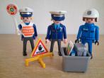 Playmobil politieagenten met politiespullen, Ophalen of Verzenden, Zo goed als nieuw, Complete set
