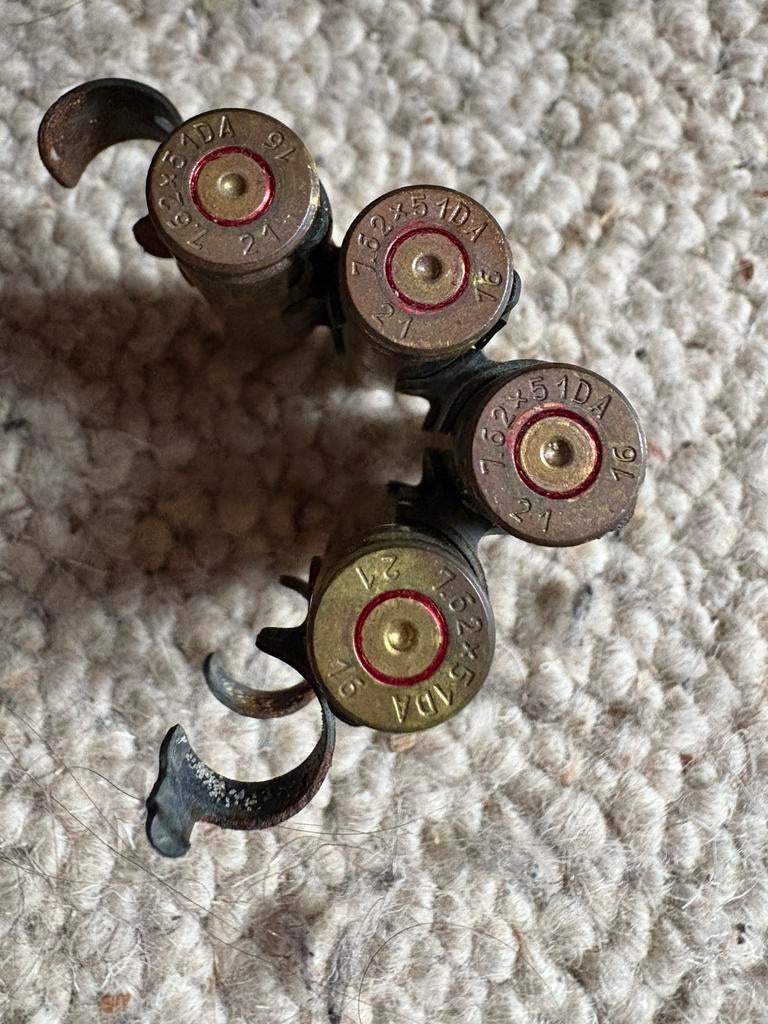 1000+ Hulzen caliber 7.62 LEEG, Verzamelen, Ophalen, Landmacht, Nederland, Hulzen of Bodemvondsten