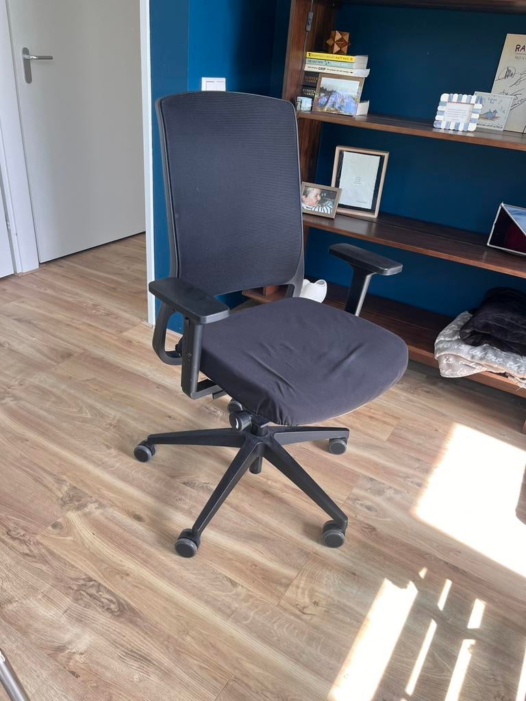 Gispen Zinn bureaustoel, Huis en Inrichting, Bureaustoelen, Ophalen, Gebruikt, Zwart, Bureaustoel