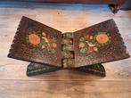 Antieke Koran- of boekenstandaard - Handgeschilderd, Antiek en Kunst, Ophalen of Verzenden