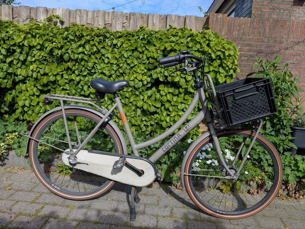 Cortina U4 transportbike dames, Fietsen en Brommers, 56 cm of meer, Ophalen, Gebruikt, Versnellingen