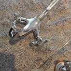 Wastafelkranen - 2x Nostalgische Retro Landelijk, Ophalen, Nieuw, Chroom, Wastafel