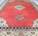 Perzisch tapijt handgeknoopt vloerkleed oudroze 300x200 cm