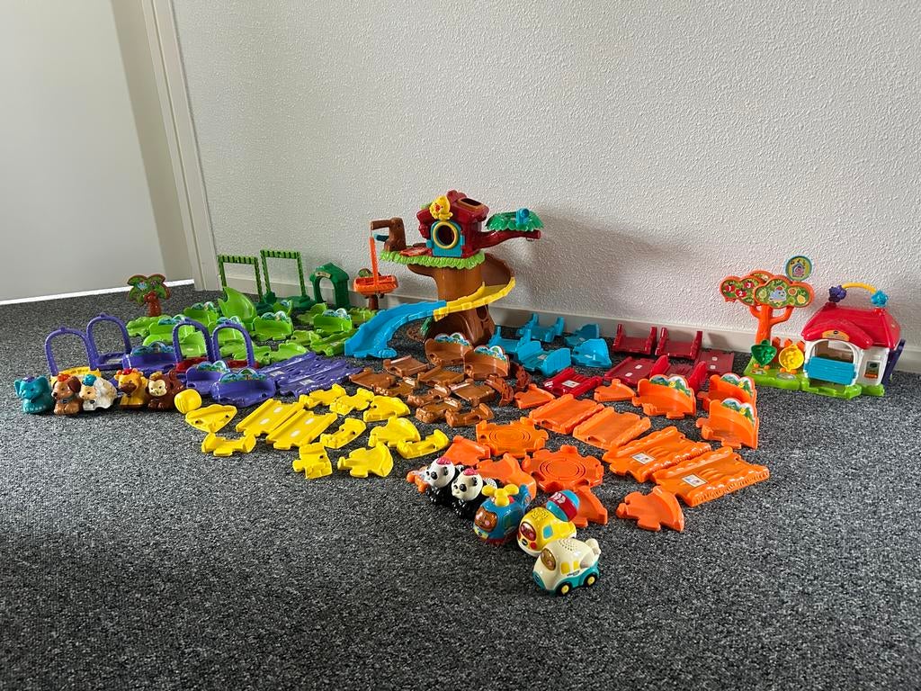 Grote set Vtech Zoef Zoef, Kinderen en Baby's, Speelgoed | Vtech, Ophalen of Verzenden, Zo goed als nieuw, 6 maanden tot 2 jaar