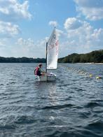 Optimist Van Wettum, compleet met strandtrailer, Ophalen, Zo goed als nieuw, Overige typen