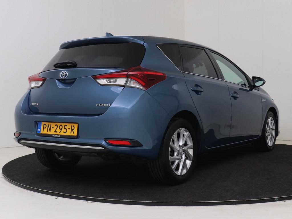 Toyota Auris 1.8 Hybrid Dynamic Go | Dealeronderhouden |, Auto's, Toyota, 12 maanden, Gebruikt, 4 cilinders, Blauw