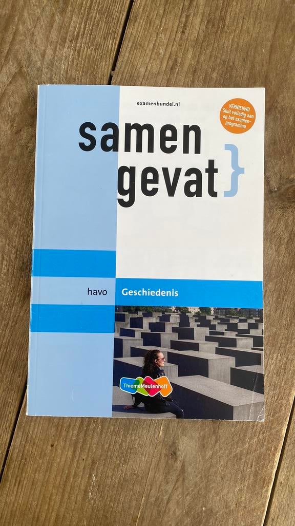 Samengevat geschiedenis havo examen, Ophalen of Verzenden, Zo goed als nieuw, HAVO, Geschiedenis