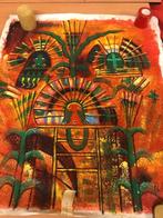 Schilderij abstract van B.Long, Ophalen of Verzenden