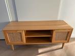NOUS living houten rotan tv-meubel, Ophalen, 100 tot 150 cm, Zo goed als nieuw, Minder dan 100 cm