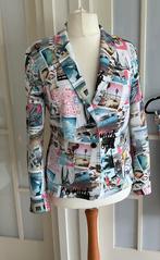 Marc cain Blazer mt.6 nieuw, Kleding | Dames, Blauw, Maat 42/44 (L), Nieuw, Ophalen of Verzenden