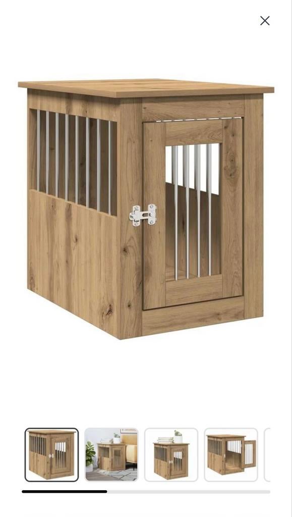 Hondenbench / ook handig als bijzettafel, Ophalen of Verzenden, Nieuw, Hondenhok