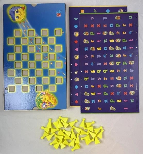 MB Twinkel Pinkels Glo Friends raad je plaatje spel Vintage, Coolsingel 104, 3011 AG Rotterdam, Netherlands, MB Spellen, Verzenden