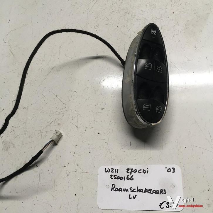 Mercedes W211 270 CDI sedan 2003 2500166   Raamschakelaars L, Auto-onderdelen, Dashboard en Schakelaars, Gebruikt, Ophalen of Verzenden