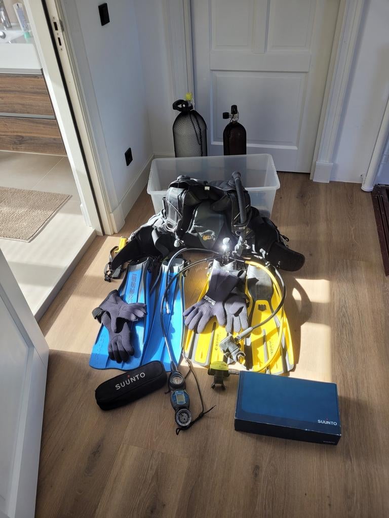 Duikuitrusting te koop, Ophalen, Gebruikt, Duikcomputer