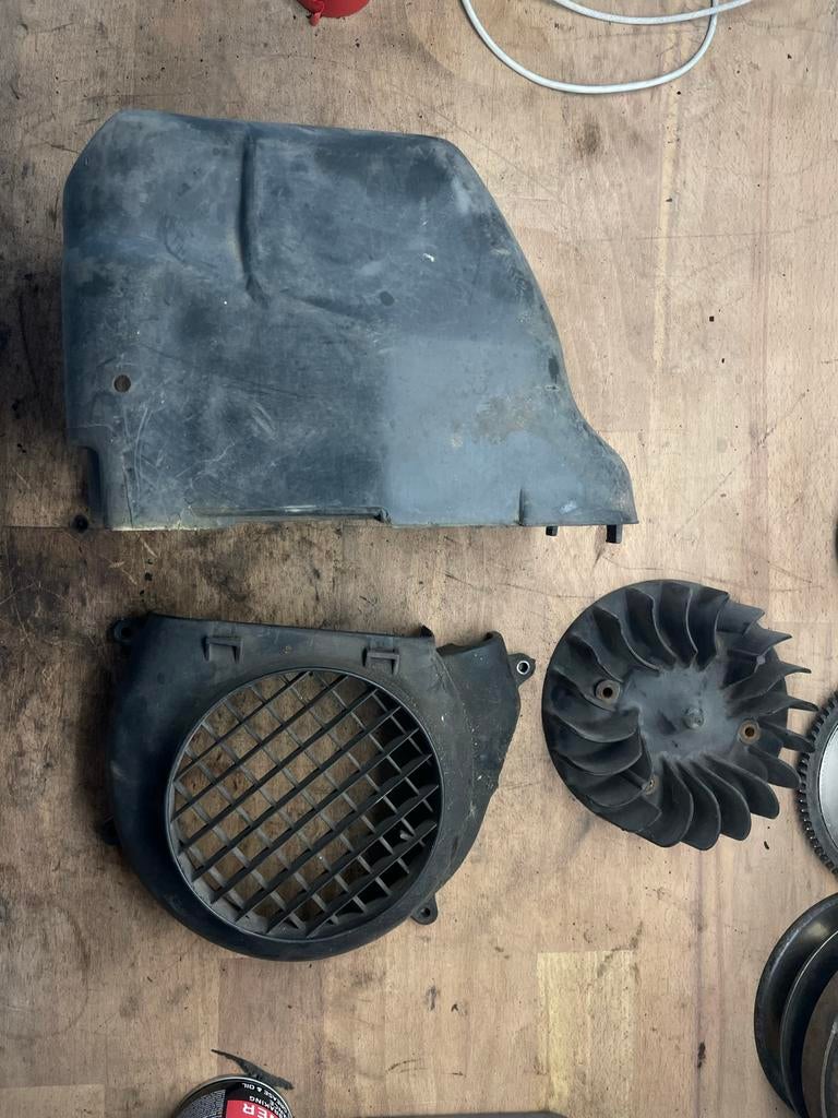 Piaggio 125 2t AC Koelkappen (Skipper, SKR, Typhoon, SR), Ophalen of Verzenden, Gebruikt, Kap, Piaggio