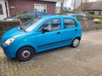 Chevrolet Matiz 0.8 2008 Blauw, Voorwielaandrijving, Stof, Blauw, Origineel Nederlands