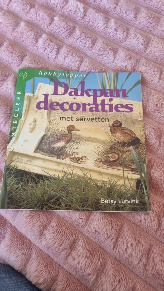 Dakpan decoraties met servetten - hobbytopper, Hobby en Vrije tijd, Verzenden