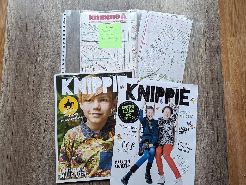 Knippie Nr 5 : Oktober / November 2016 !!, Hobby en Vrije tijd, Kledingpatronen, Ophalen of Verzenden, Gebruikt, Kind, Overige merken