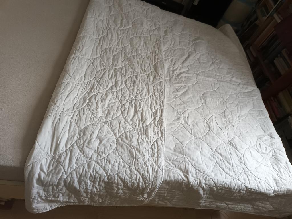 2p wit dekbed deken Meradiso. 100 % katoen. 195-178cm, Huis en Inrichting, Slaapkamer | Beddengoed, Wit, Tweepersoons, Ophalen of Verzenden