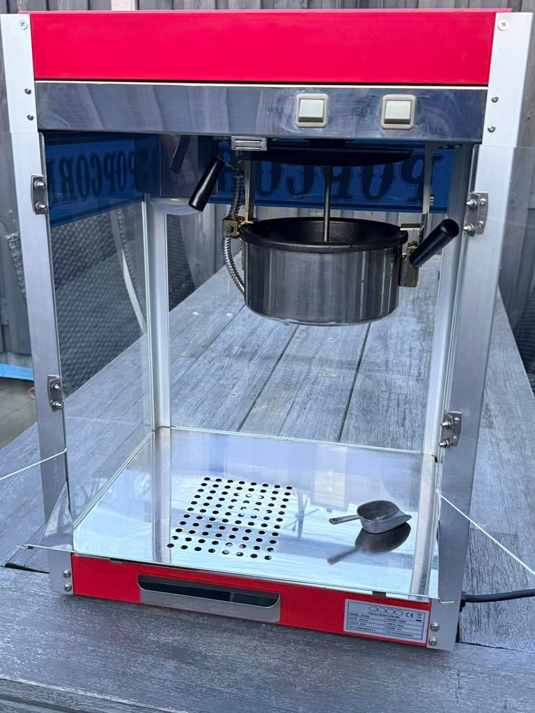 Popcorn machine, Hobby en Vrije tijd, Feestartikelen | Verhuur, Ophalen, Gebruikt, Overige