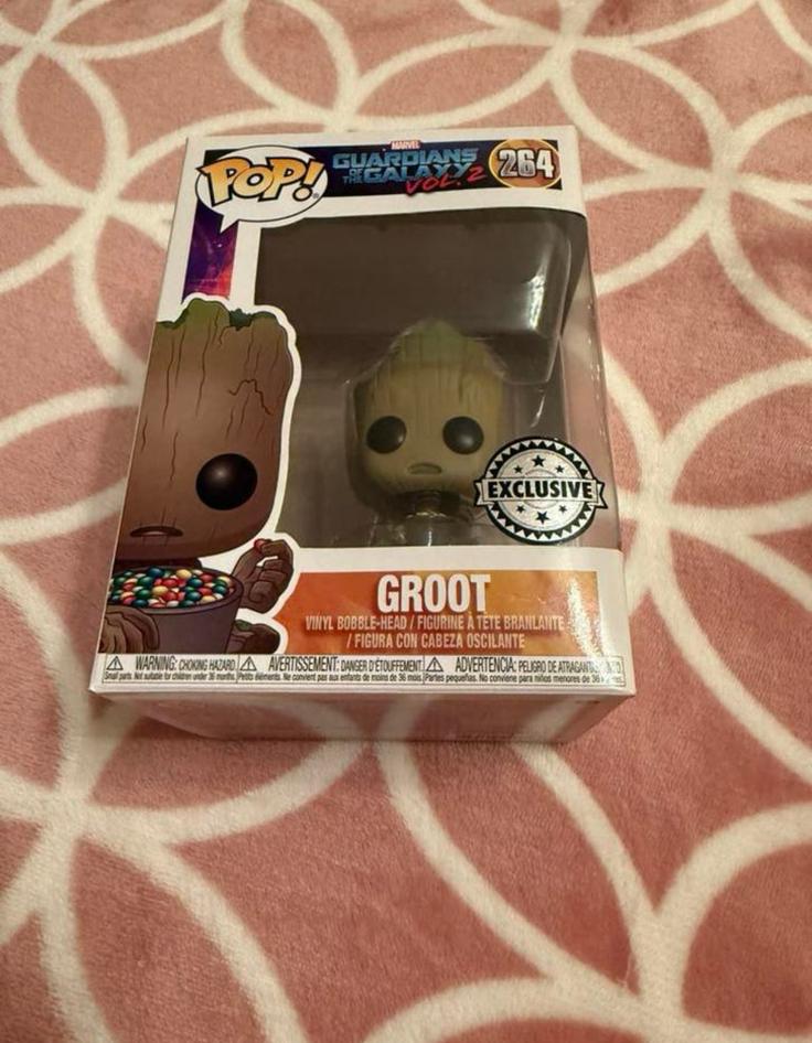 Funko Pop Guardians of the Galaxy Groot with Candy Bowl, Ophalen of Verzenden, Zo goed als nieuw