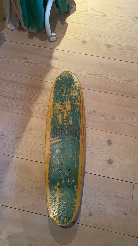 Shrunk skateboard hout lak, Ophalen of Verzenden, Zo goed als nieuw, Skateboard, Longboard