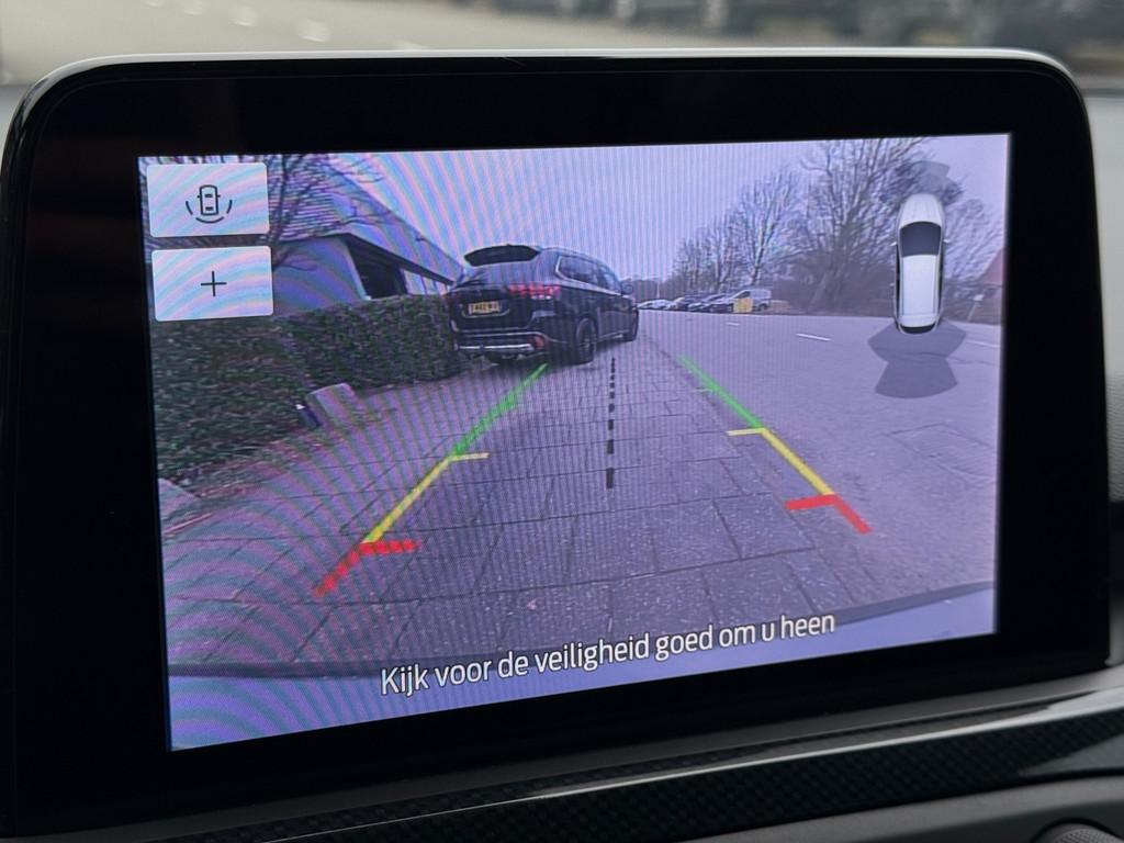 Ford Focus Wagon 1.0 EcoBoost HYBRID ST Line Business - PARK, Auto's, 125 pk, Blauw, Hybride Elektrisch/Benzine, Onderhoudsboekje