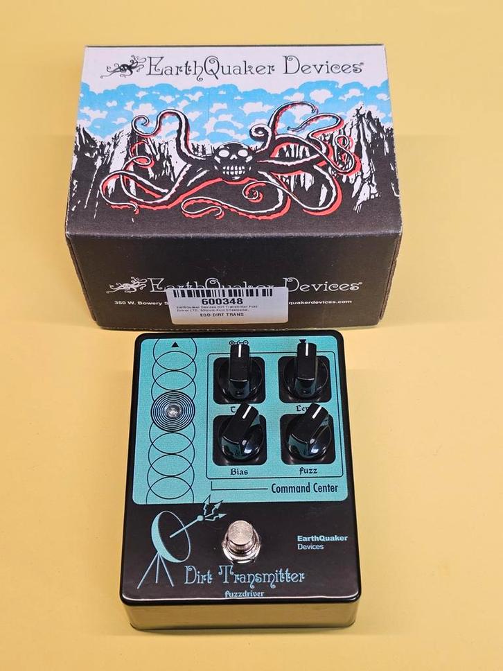 EarthQuaker Devices Dirt Transmitter Fuzzdriver, Muziek en Instrumenten, Effecten, Zo goed als nieuw, Distortion, Overdrive of Fuzz