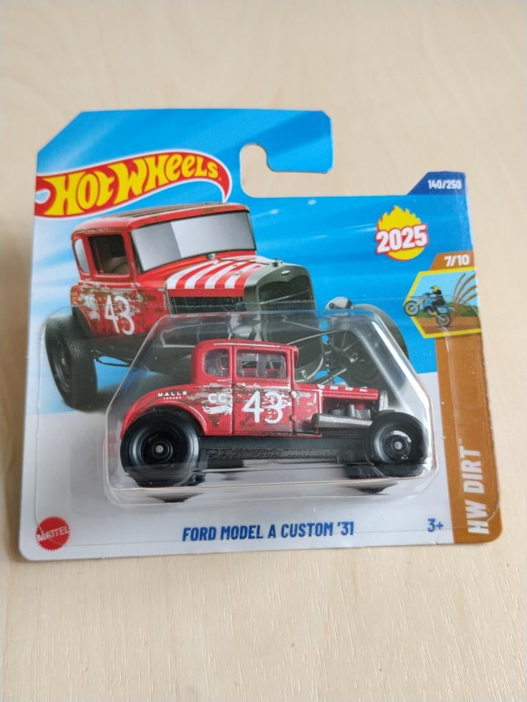 Hotwheels Ford model A custom '31, Ophalen of Verzenden, Nieuw, Auto