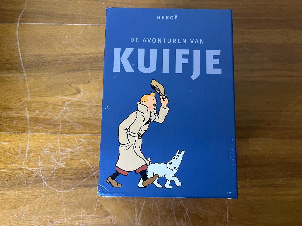 Kuifje box bundeling HC en zeer mooi., Complete serie of reeks, Ophalen of Verzenden, Zo goed als nieuw