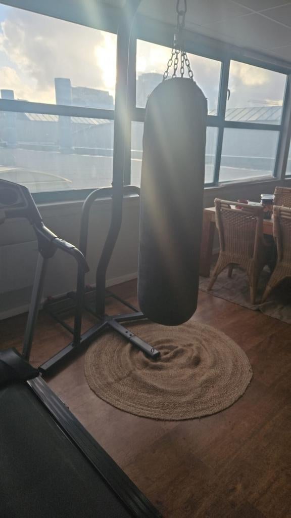 Boksbal met standaard voor bokstraining, Ophalen of Verzenden