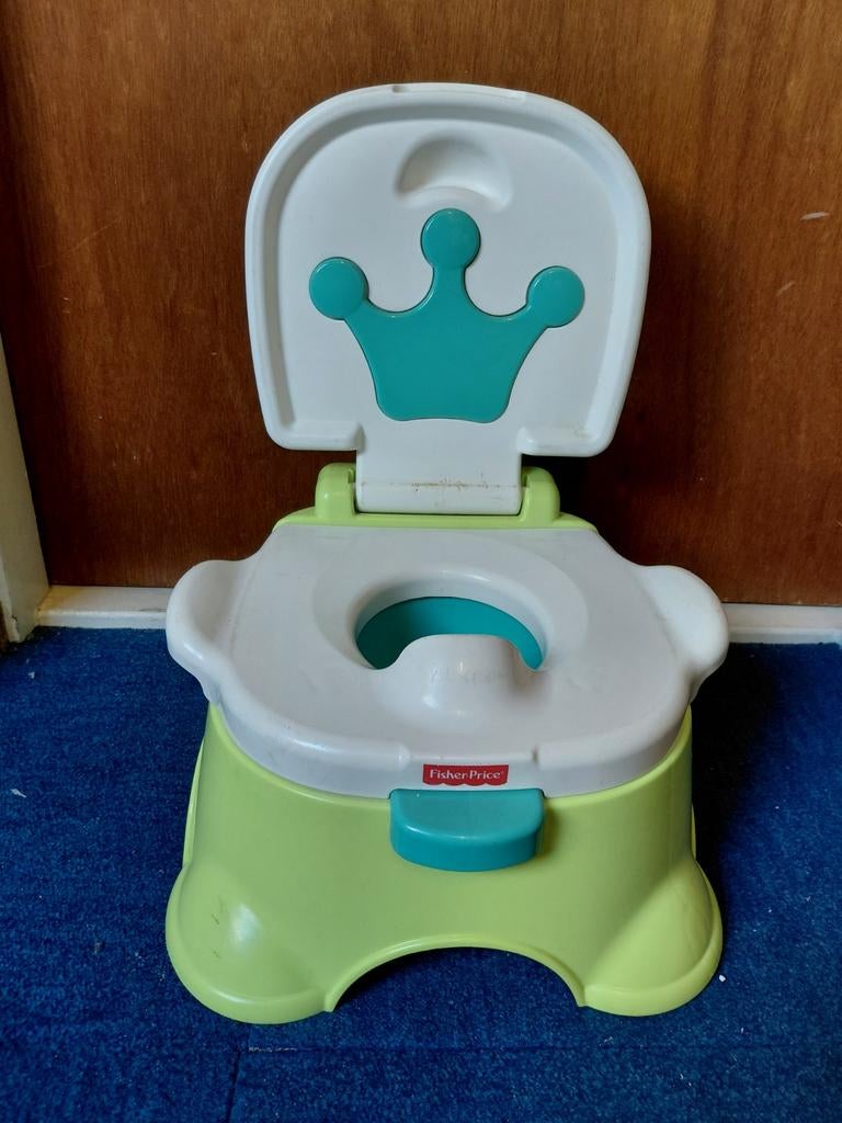 Fisher-Price Potje met geluid en kroon, Ophalen, Gebruikt, Jongen of Meisje