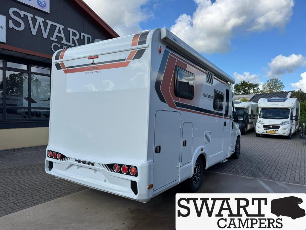 Weinsberg CaraCompact 600 MEG Edition [pepper], automaat, Automaat, Ringverwarming, Fiat, Koelkast