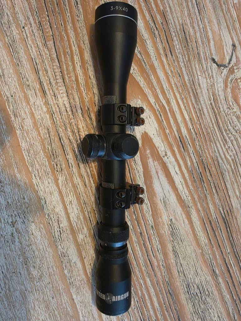 Hunter Airgun richtkijker 3-9x40, Ophalen of Verzenden, Gebruikt