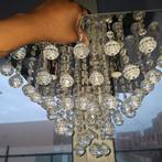 Kristallen kroonluchter, Ophalen of Verzenden, Zo goed als nieuw, Glas, Modern