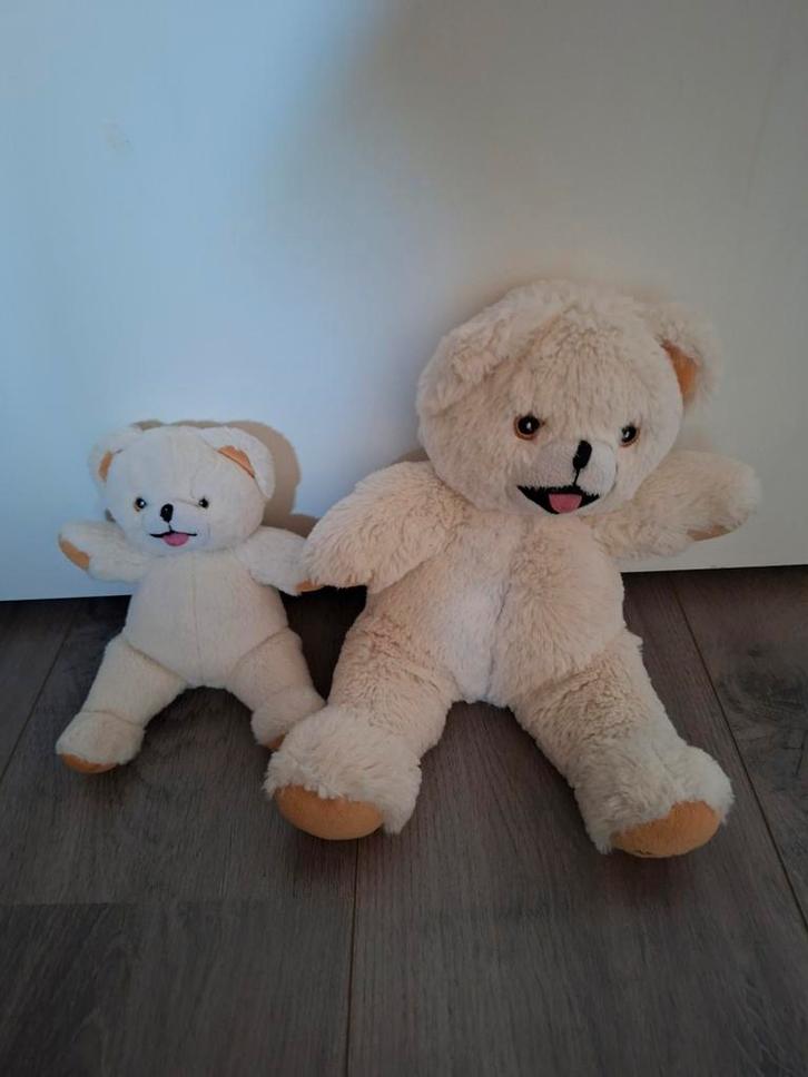 2 Robijn beertjes - ook los te koop, Kinderen en Baby's, Speelgoed | Knuffels en Pluche, Gebruikt, Beer, Ophalen of Verzenden